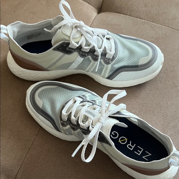 Cole Haan Shoes - Cole Haan Women's Sneakers in White, Gray, and Brown